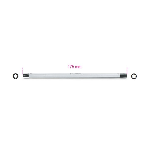 Beta Tools Reversible Screwdriver, T5 12810353